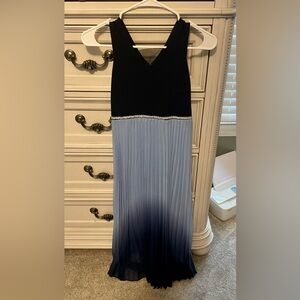 Girl’s Beautiful Light Blue/Navy Dress Size 8